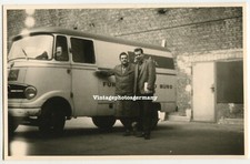 D4185 Photo Berlin 1960s Bus Mercedes Benz Advertising Herlitz