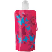 Vapur Kids Bottle 400ml Freezable Reusable BPA-free Foldable Durable Butterfly