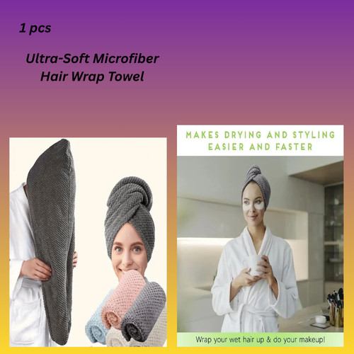 Microfiber hair towel extra - towel,