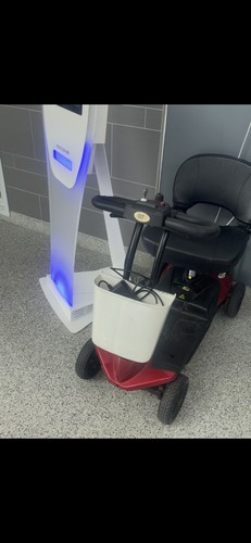 Red black wheel - red/black, electric