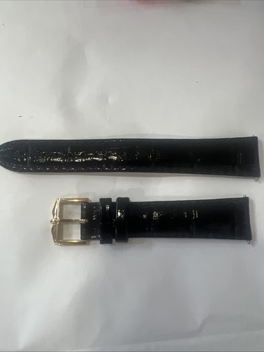 18mm rotary black leather - rotary,
