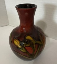 5" MOORCROFT Brown Flambé