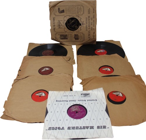 Vintage rpm vinyl records - 78,