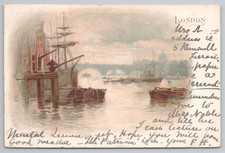 London Postcard Thames River