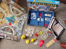 Vintage 1991 The Crystal Maze Board Game  - MB Games