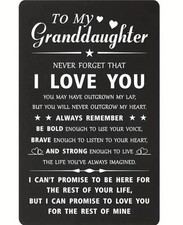 💖 Engraved Wallet Card for