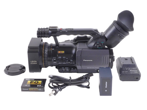 Panasonic dvx100b 3ccd 24p - panasonic,