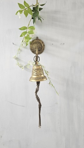 Vintage brass wall hanging - vintage,