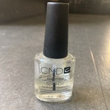 Genuine CND 15ml Large size Solar Oil Nail & Cuticle Conditioner, Over half full
