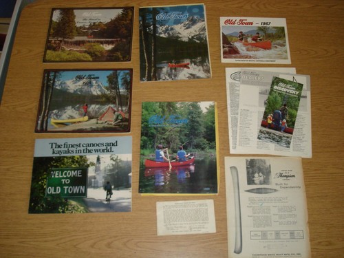 Old town canoe lot vintage - canoe,