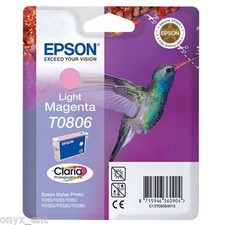 Genuine Epson T0806 Light Magenta Ink Cartridge for PX710W PX650 PX66 PX710W