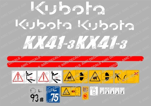 Kubota kx41 mini - kubota, digger