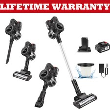 6000W 6 in 1 Upright Stick Power Vacuum Cleaner Cordless Bagless Handheld Hoover