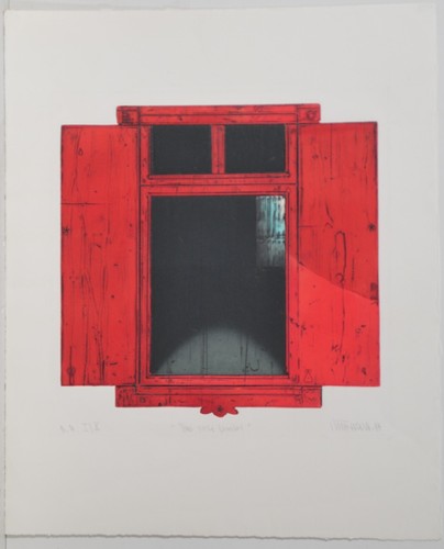 Gustl stark etching - /,