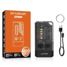 BORUiT V10 EDC 1000 Lumens Portable Flashlight Torch Type-C Rechargeable