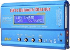 Balanced Charger, 80W 6A Lipo Battery Balance Charger Discharger