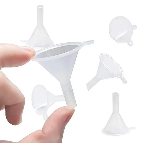 20pcs mini clear funnels - mini, lab