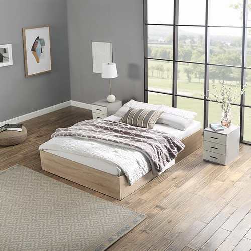 Bed frame double ottoman 4ft6 - double,