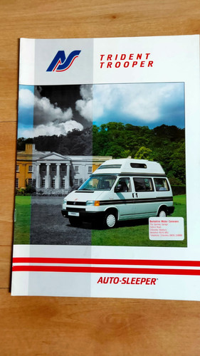 Autosleeper trident and - vw,
