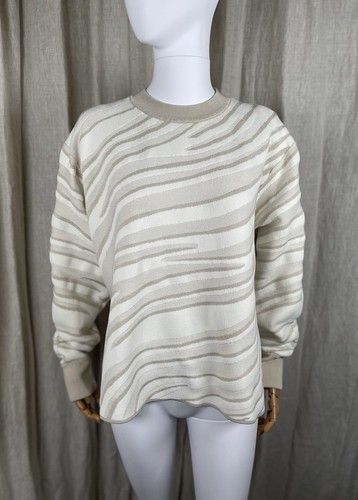 Cos cream mix - zebra, jacquard