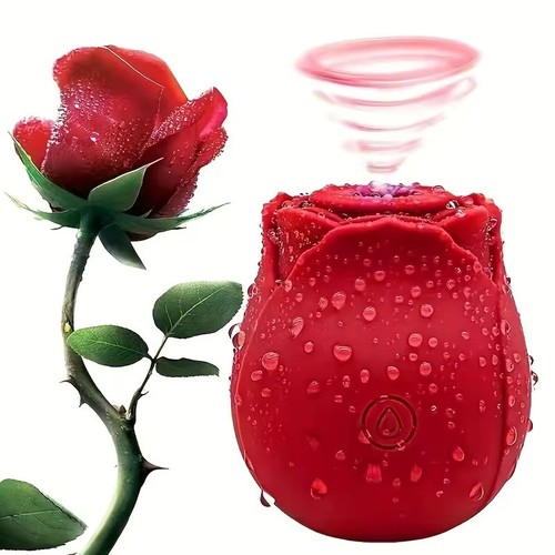Red rose clit vibrating - rose,