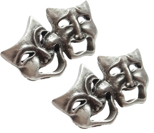 Comedy and tragedy mask - 2,