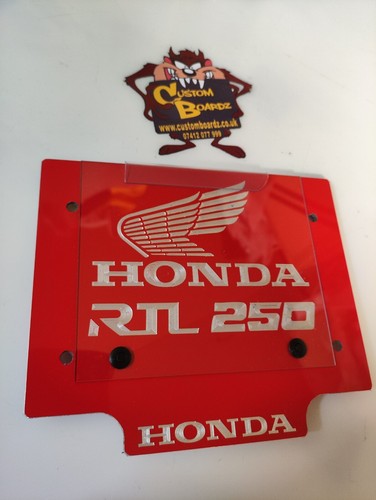 Trials front number board - number,