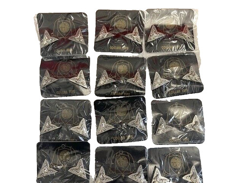 Collar tips silver with - collar,