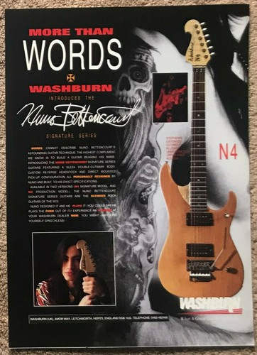 Nuno bettencourt washburn - -,