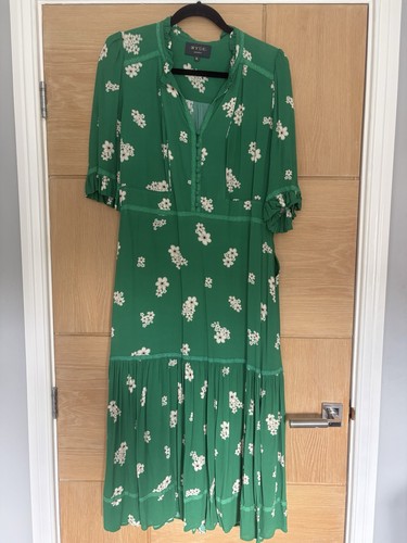 Wyse green dress - dress, with