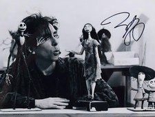 TIM BURTON Signed Photograph -
