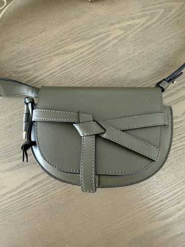Loewe calfskin jacquard gate - loewe,