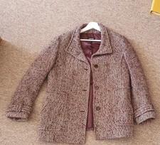 Purple Mix Mohair Coat Jacket