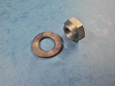 GENUINE TRIUMPH  CLUTCH NUT/WASHER T-421 T-420 1938-51 T80 T90  5T TIGER100