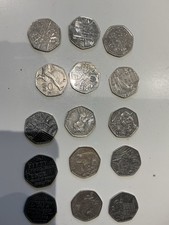 ￼Collectible 50 Pence Pieces