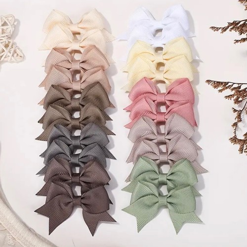 Pcs girls ribbon bow - 10/20,