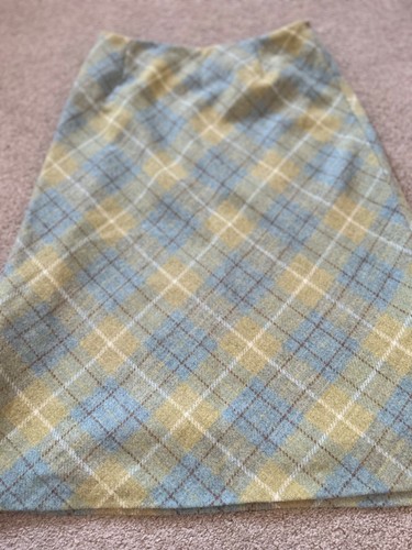 Laura ashley wool check pale - laura,