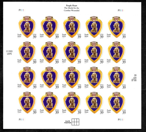 Purple heart 2006 - us, #4032