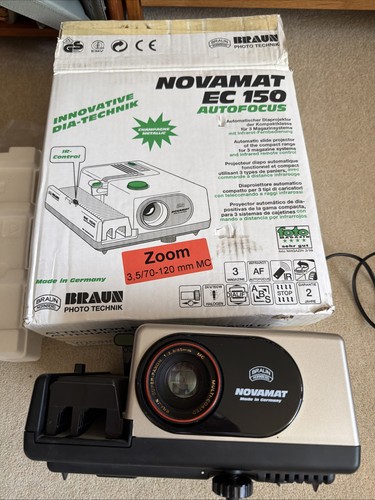 Braun novamat 150 autofocus - novamat, ec