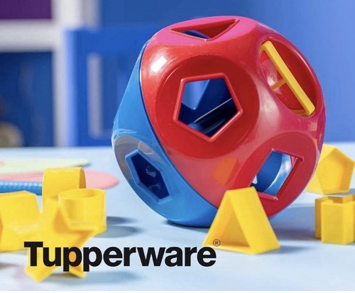 Tupperware shape ball - tupperware, -o-
