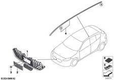 BMW Genuine Front Grille