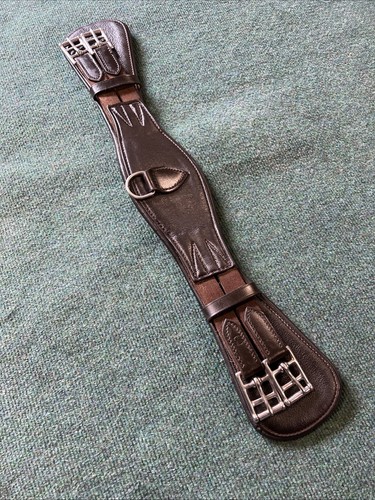 Brown dressage girth - dressage,