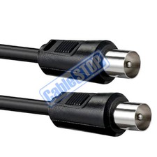 2.5m DOUBLE SHIELDED Coax Male