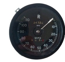 Rolls-Royce Silver Cloud II Saloon 1960-1962 Smiths Motors Speedometer 120MPH...