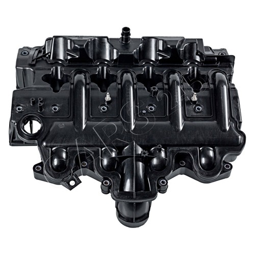 Black plastic cylinder head - black,