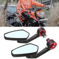 7/8" Motorcycle Bar End Black