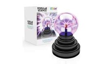 PLASMA GLOBE BALL LIGHT GLOWING TABLE LAMP SOUND TOUCH ACTIVATED NOVELTY USB