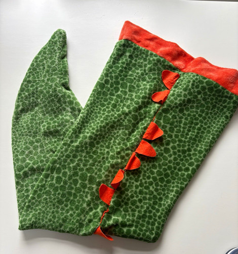 Kids green plush dragon - kids,