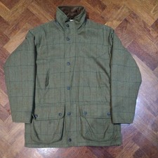 Barbour M TWEED Hunting Shooting Field Coat Jacket Waterproof
