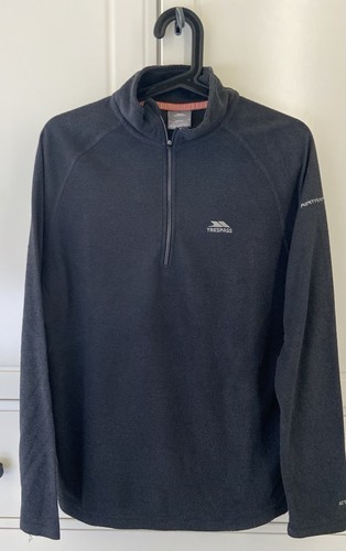 Trespass men grey fleece 4 - grey, 3/4